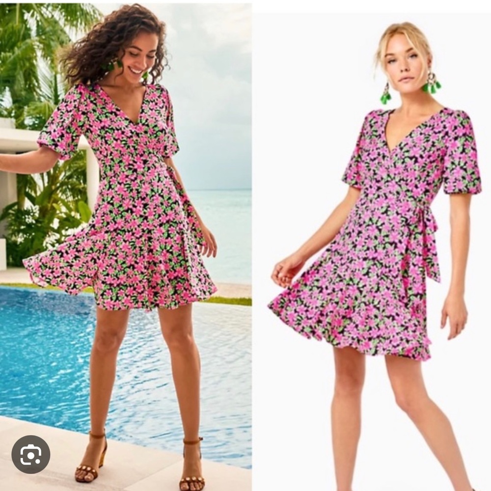 Lilly Pulitzer Kessler wrap dress NWT!
